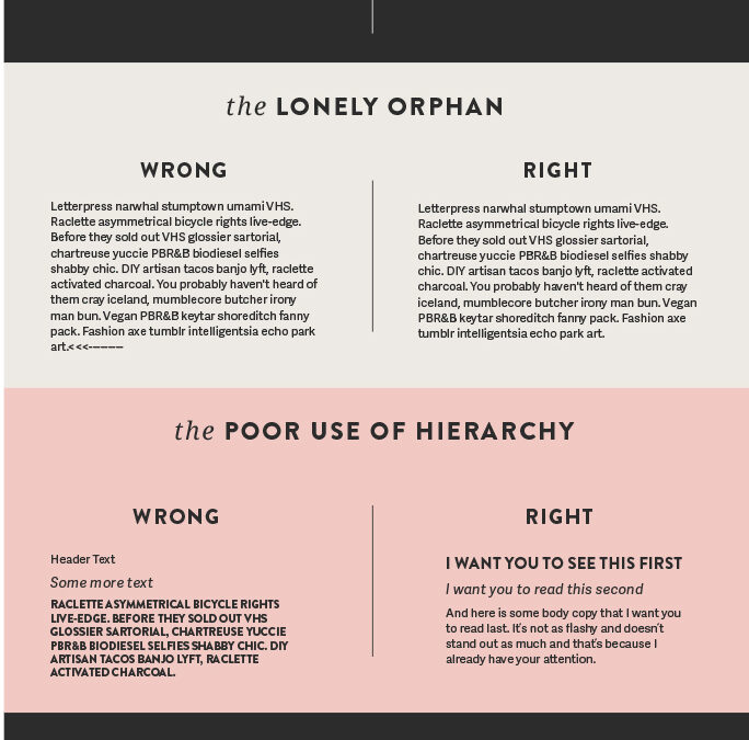 10 Website Typography Sins That Will Kill Your Chances of Success